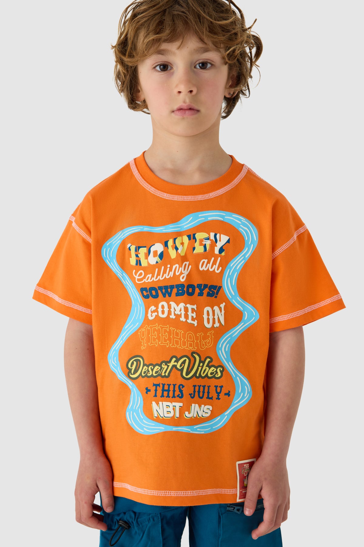 Boy Orange Tshirt