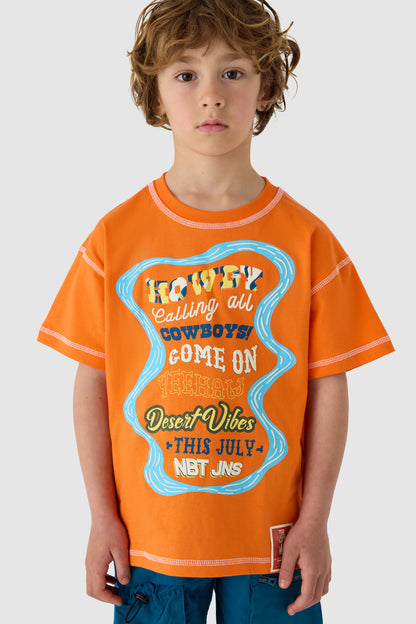 Boy Orange Tshirt