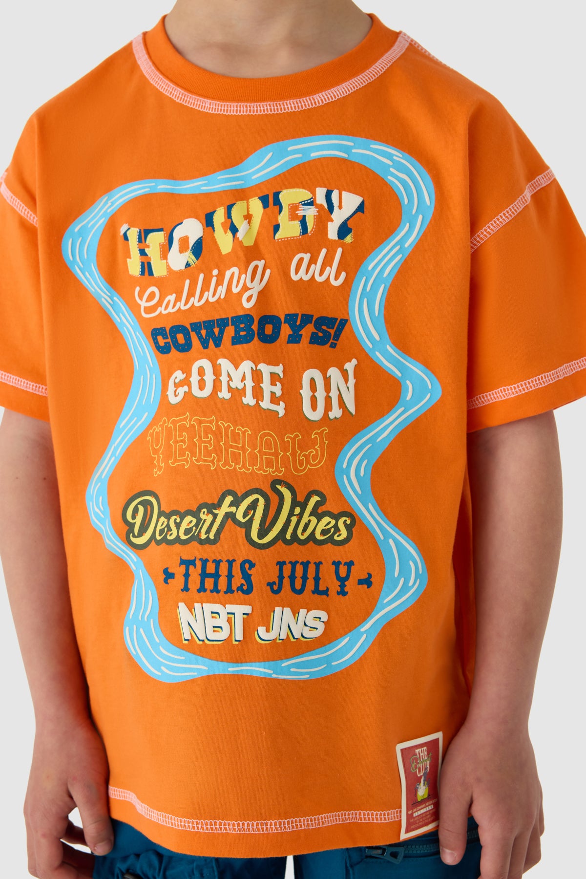 Boy Orange Tshirt