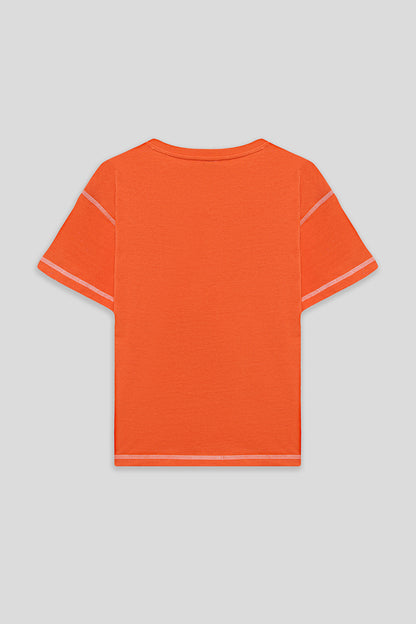 Boy Orange Tshirt