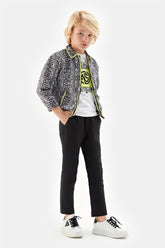 Boy Patterned Jacket - BgStore