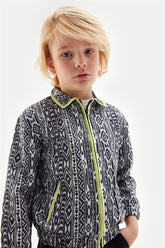 Boy Patterned Jacket - BgStore