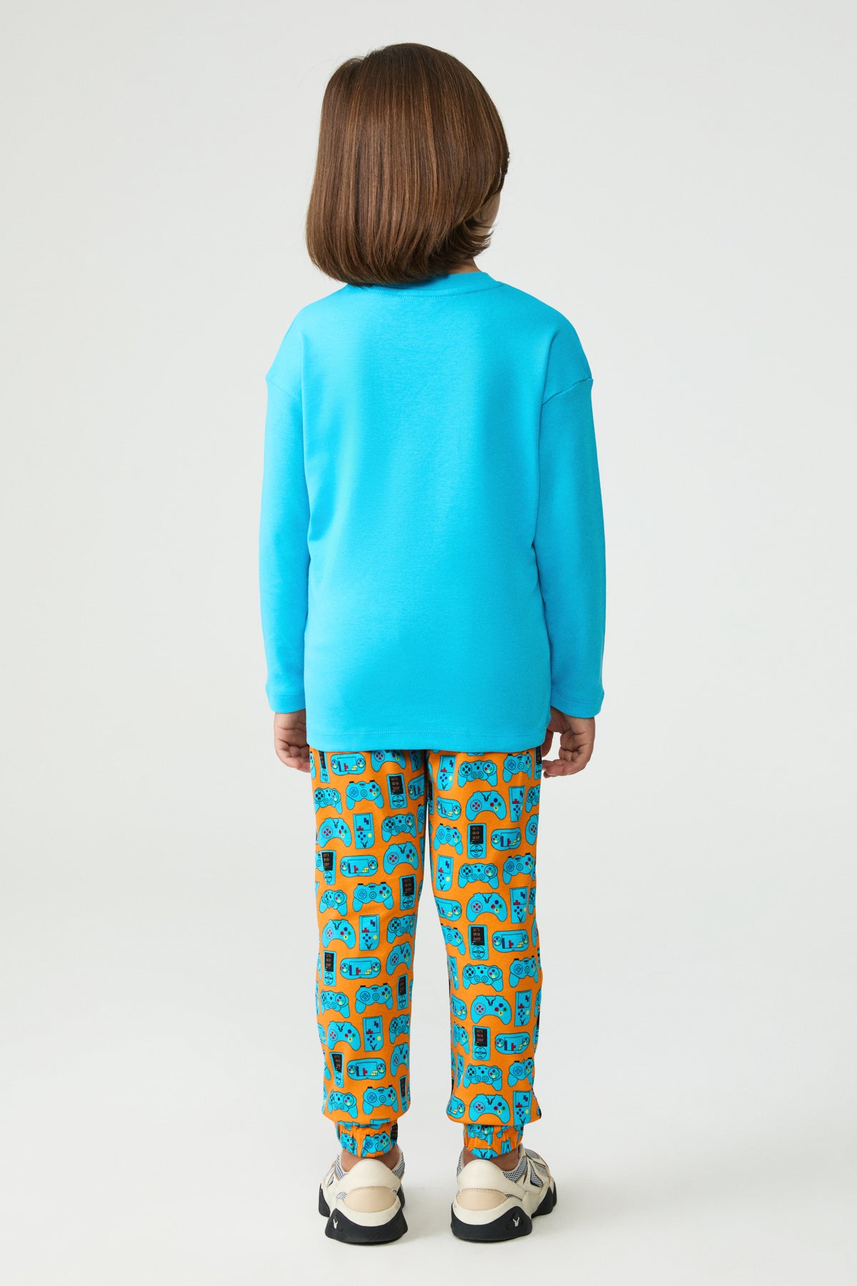Boy Patterned Pyjama Suit