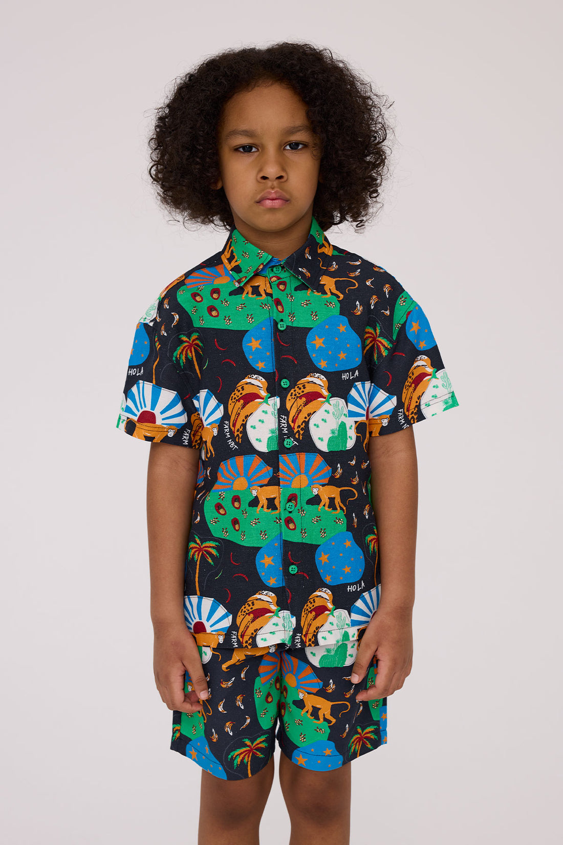 Boy Patterned Shirt