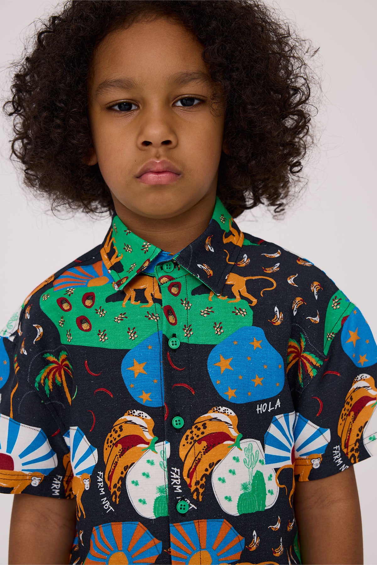 Boy Patterned Shirt