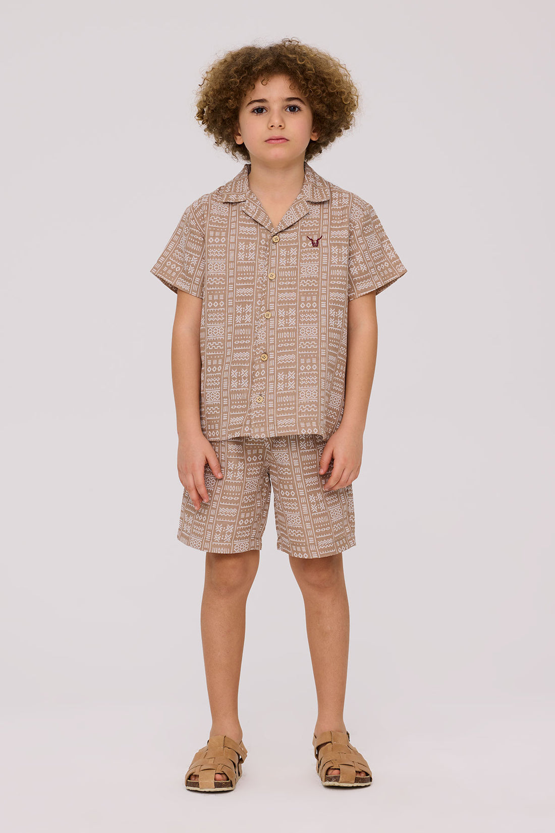 Boy Patterned Shirt