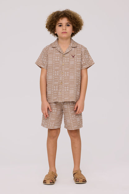 Boy Patterned Shirt