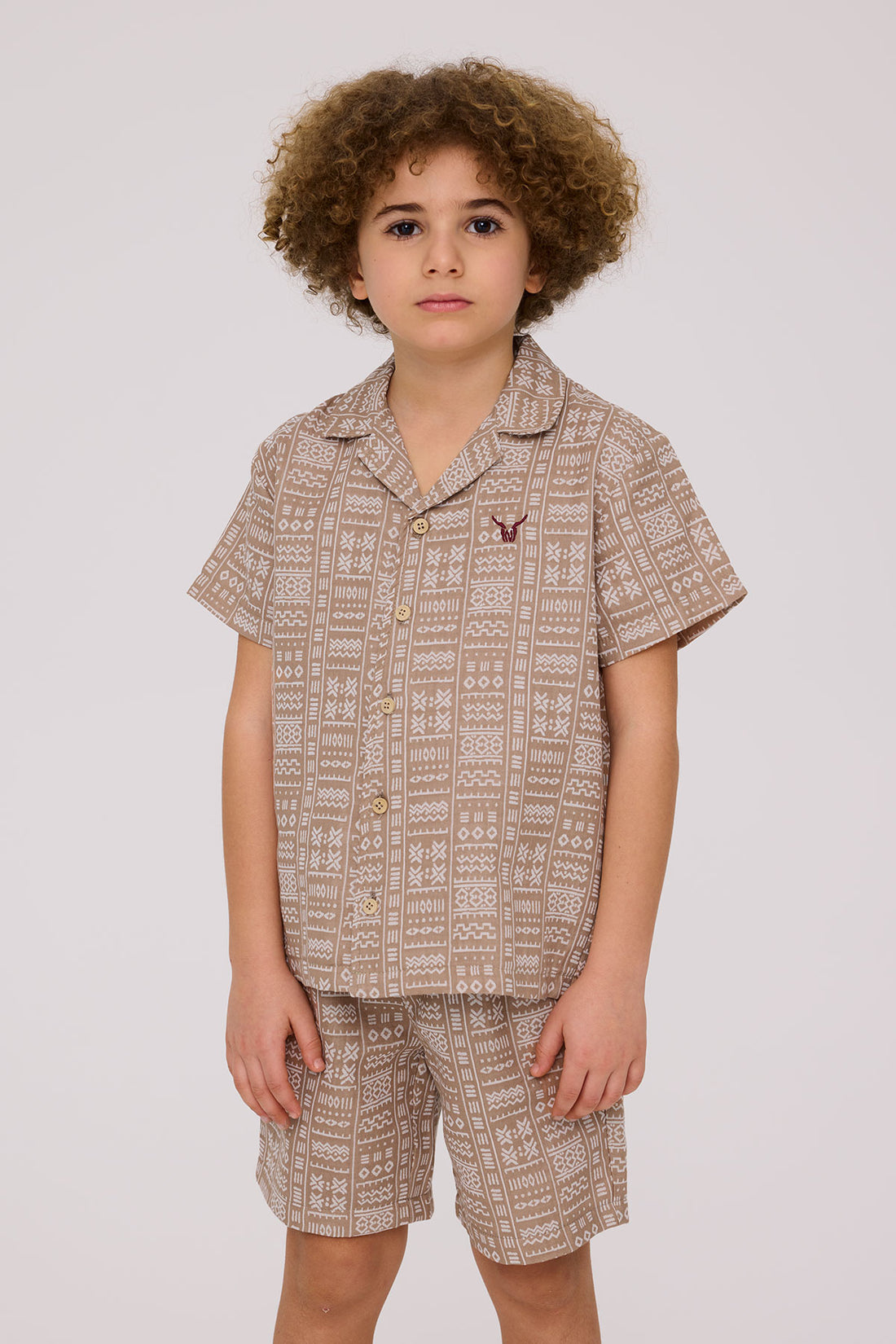 Boy Patterned Shirt