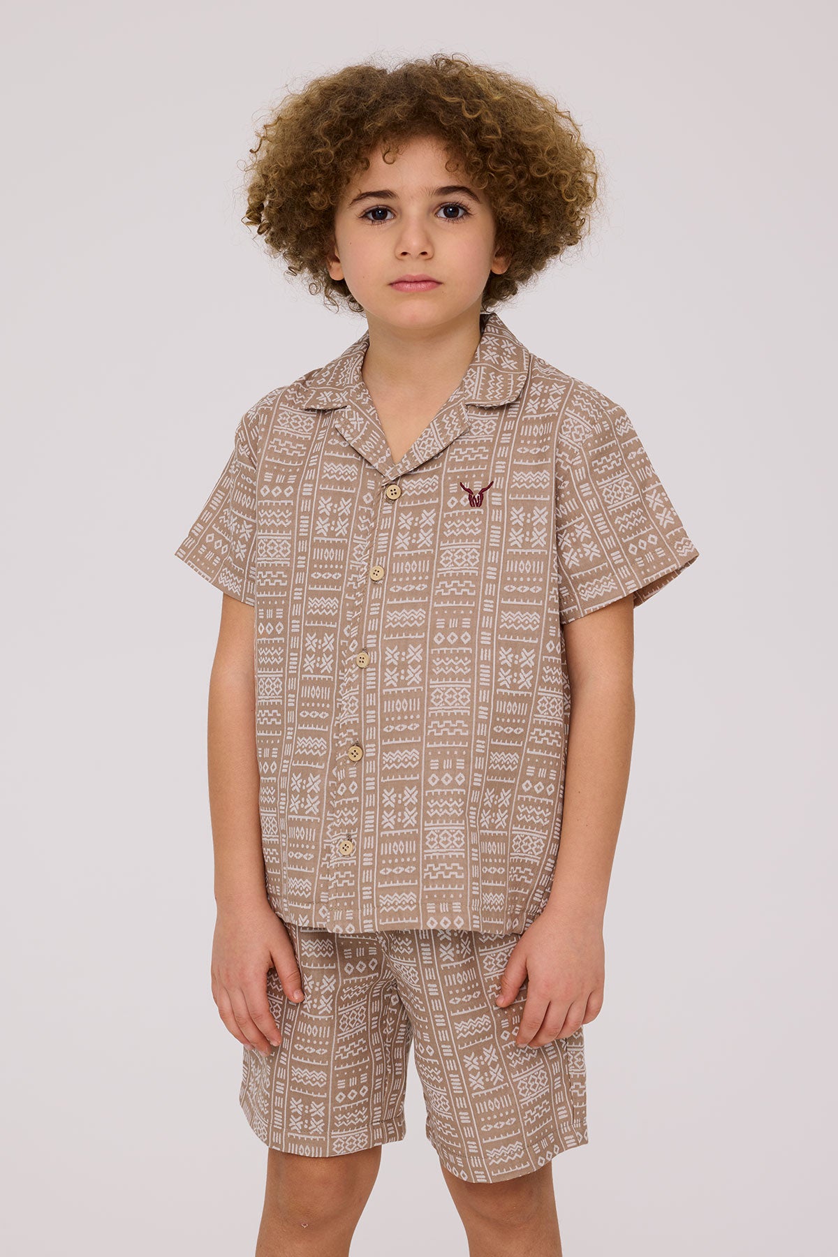 Boy Patterned Shirt