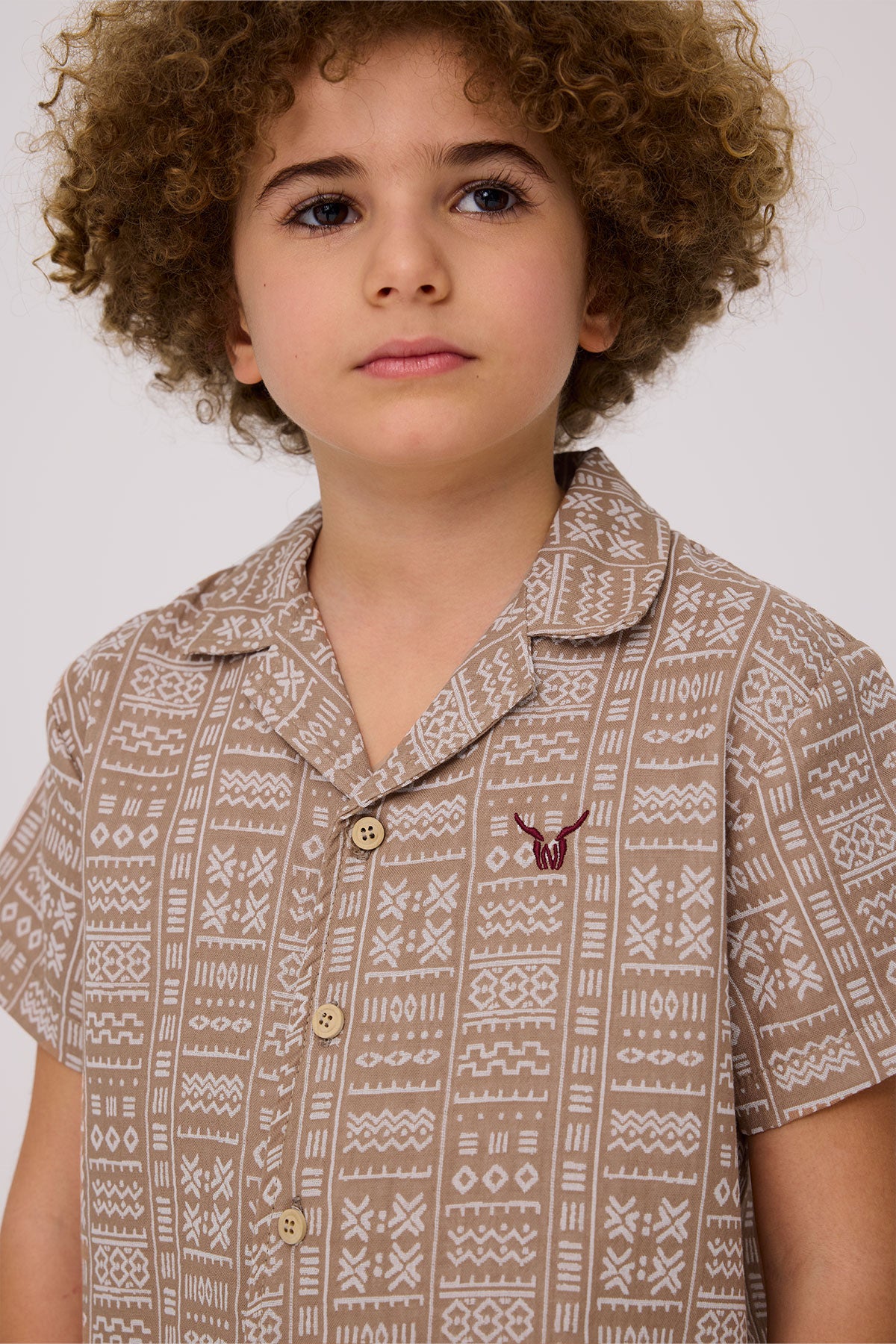 Boy Patterned Shirt