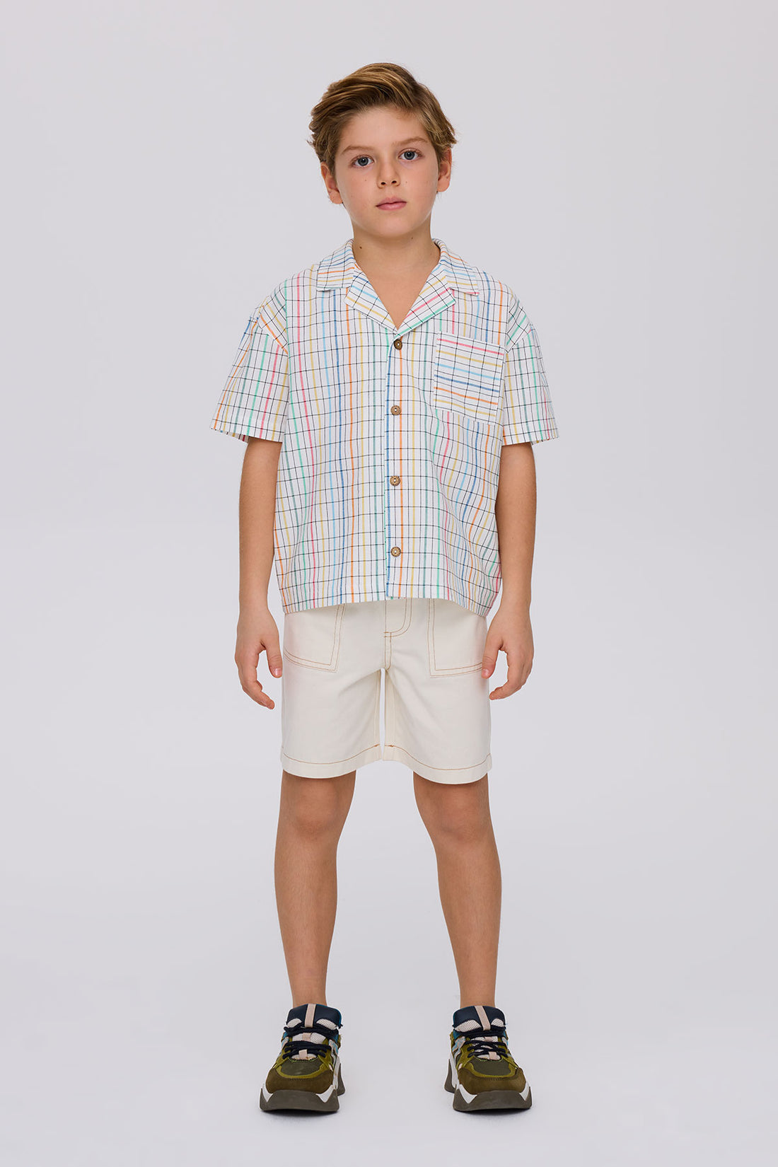 Boy Patterned Shirt