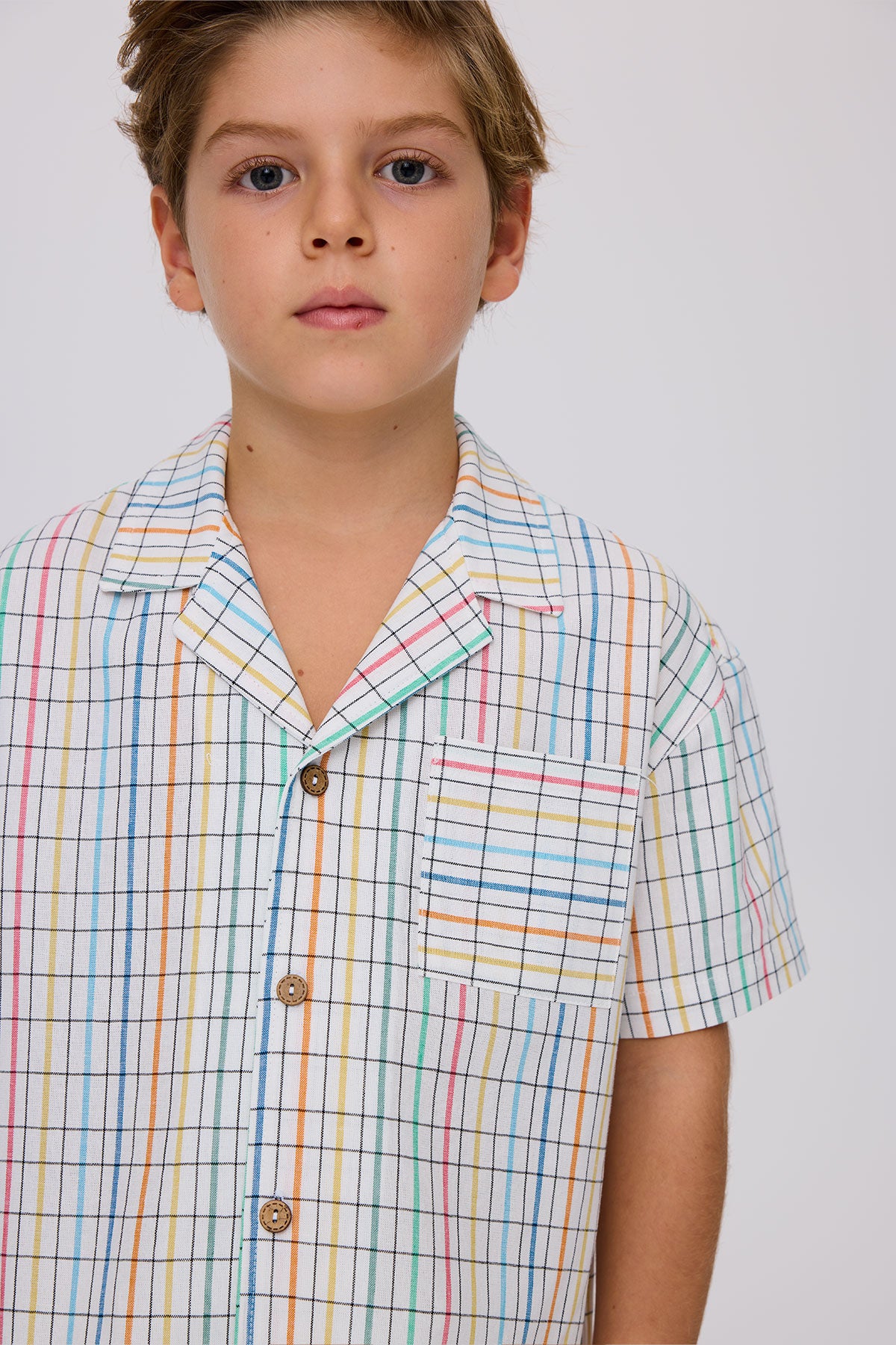 Boy Patterned Shirt