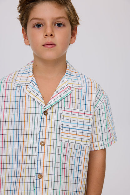 Boy Patterned Shirt