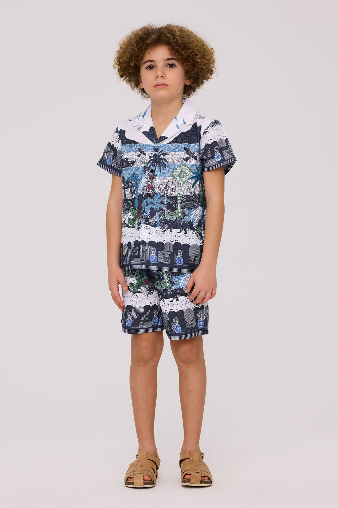 Boy Patterned Shirt