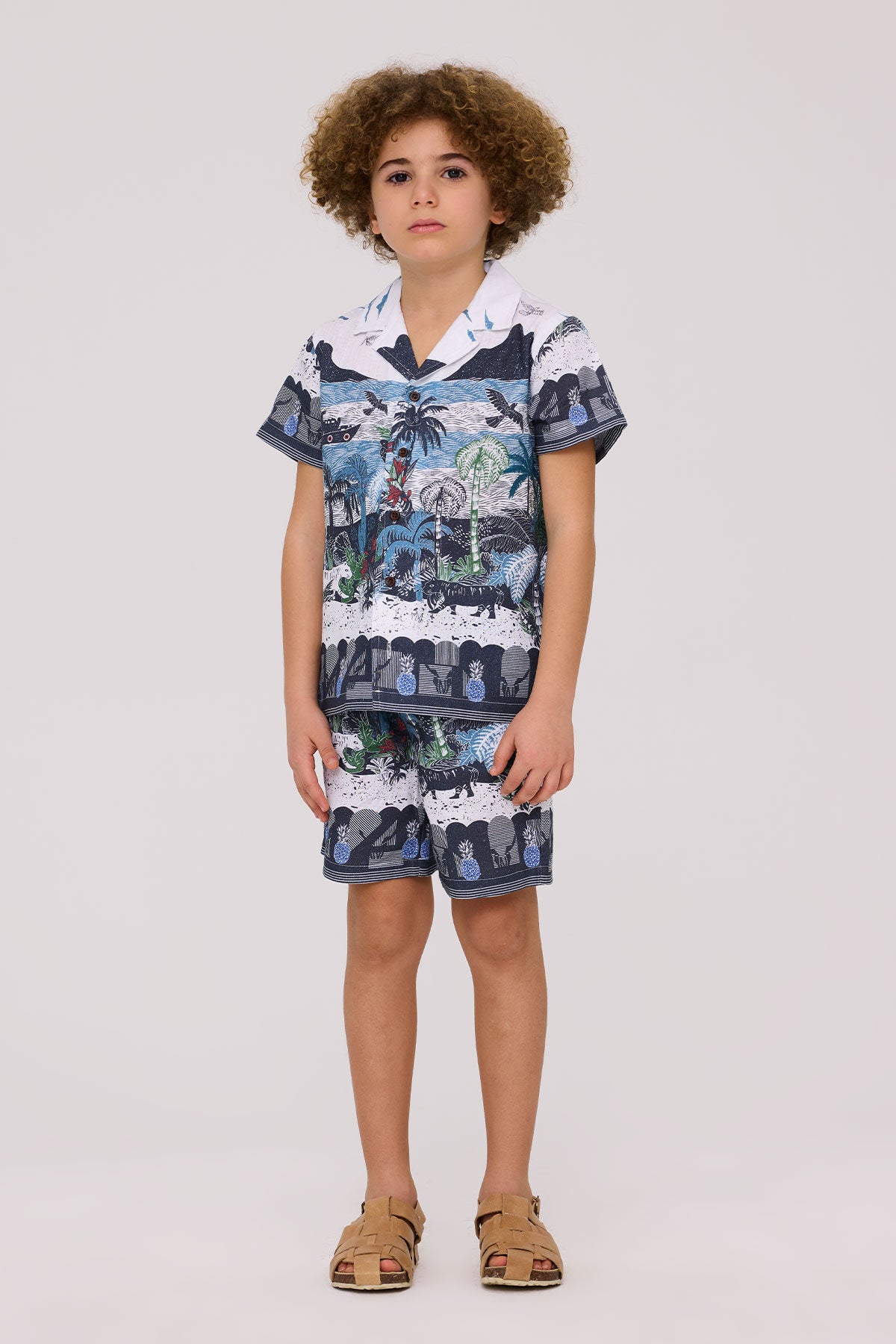 Boy Patterned Shirt