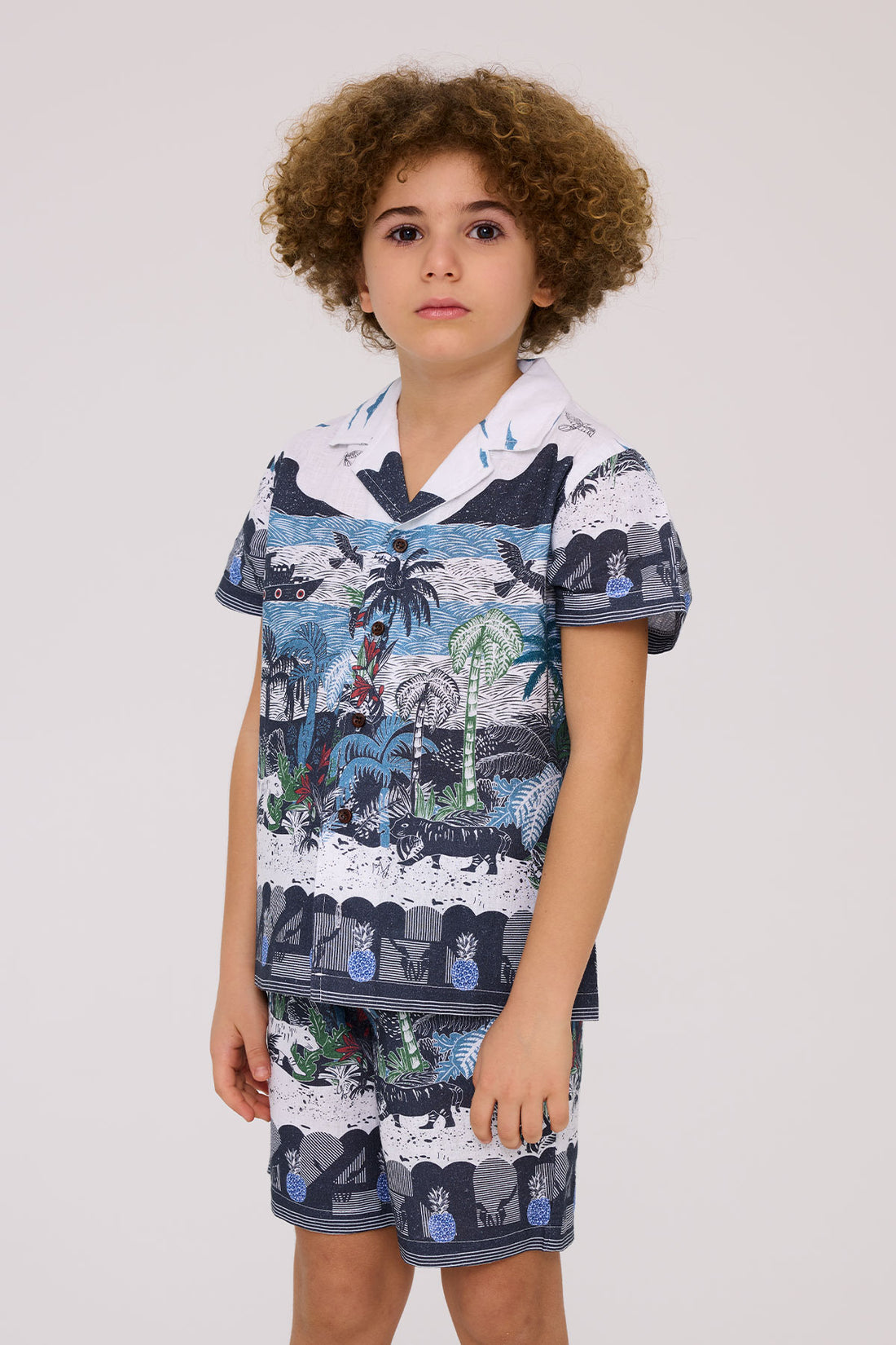Boy Patterned Shirt