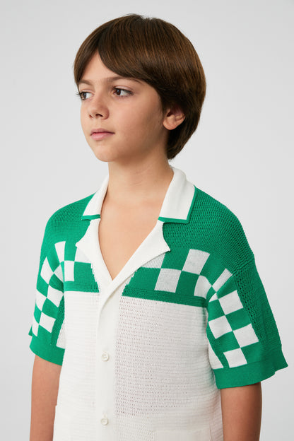 Boy Patterned Shirt