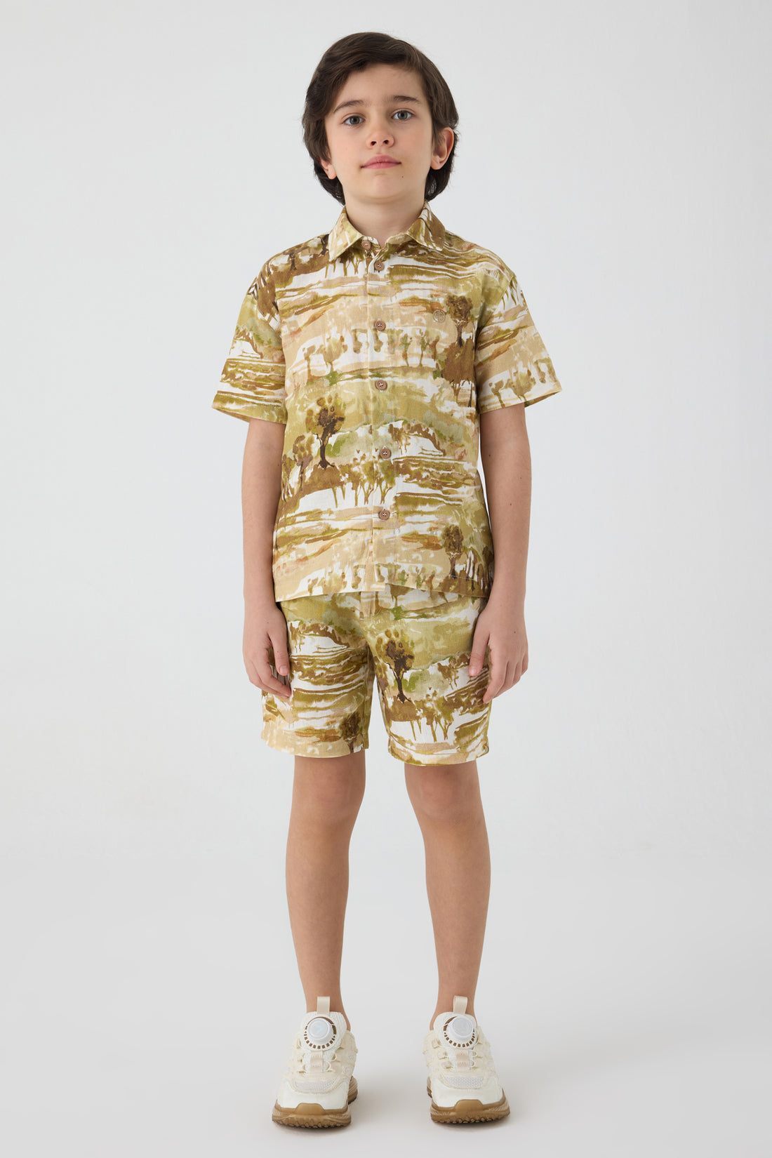 Boy Patterned Shirt
