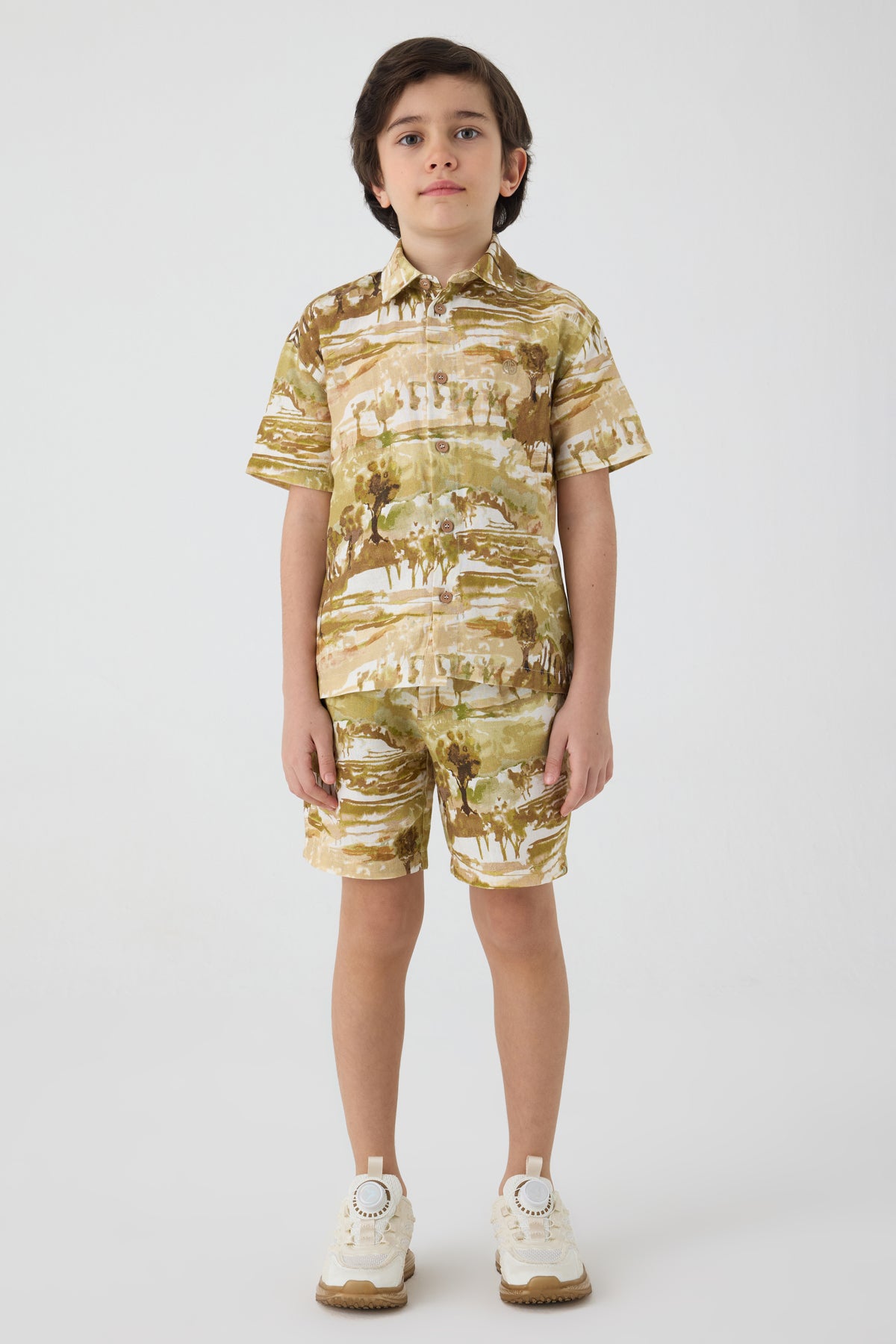 Boy Patterned Shirt
