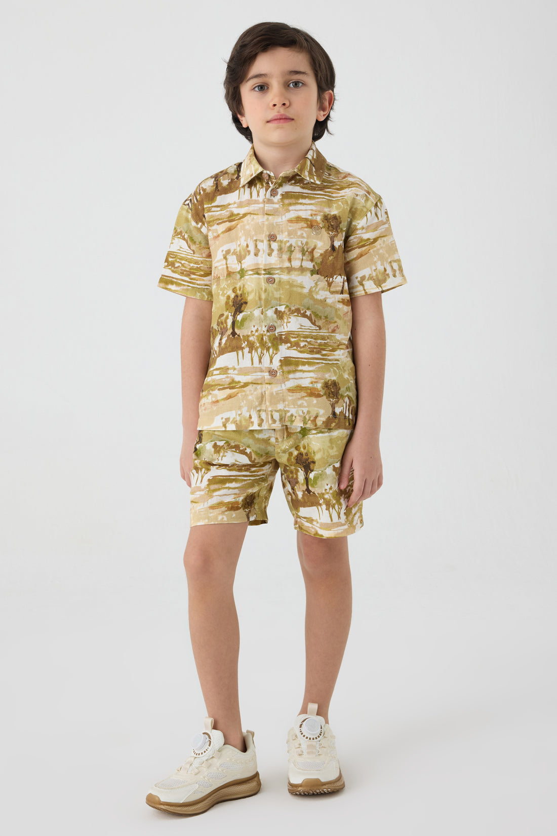 Boy Patterned Shirt
