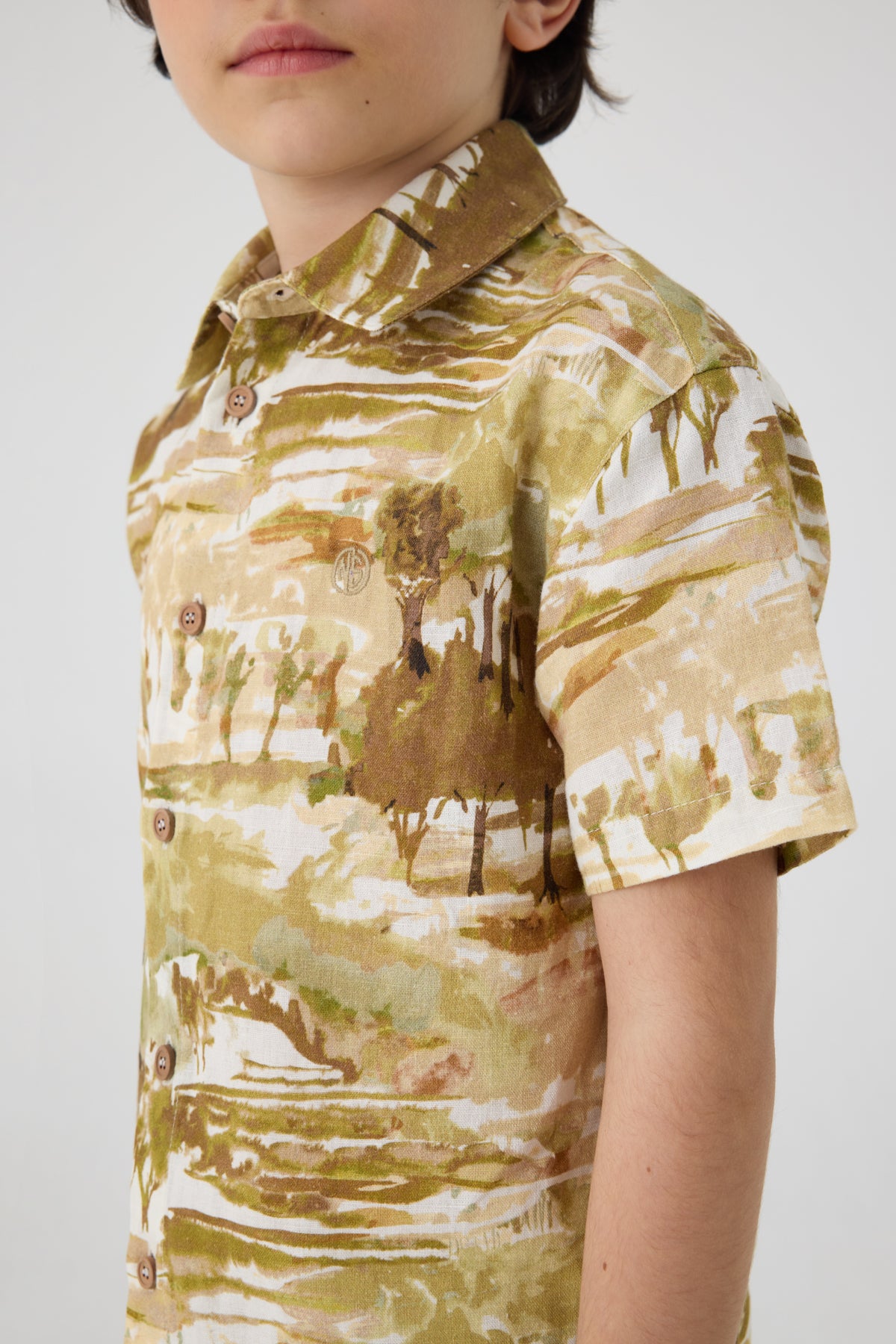 Boy Patterned Shirt
