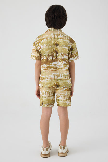 Boy Patterned Shirt
