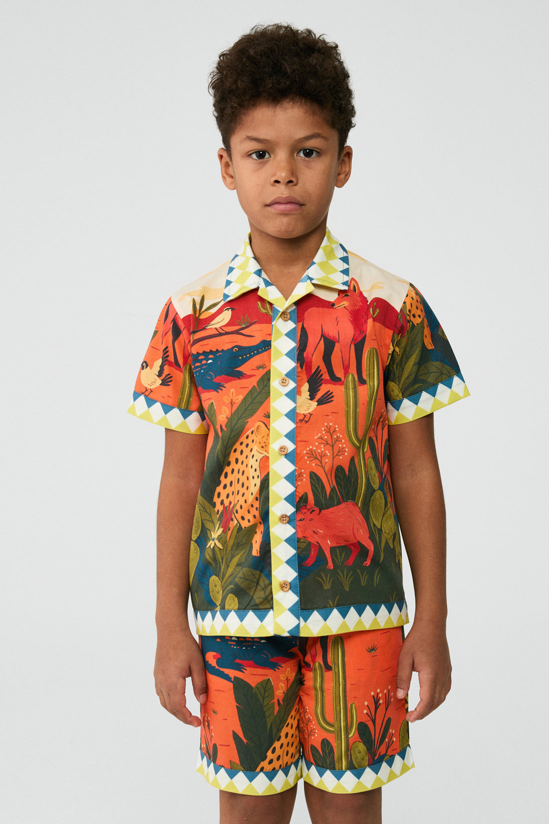 Boy Patterned Shirt