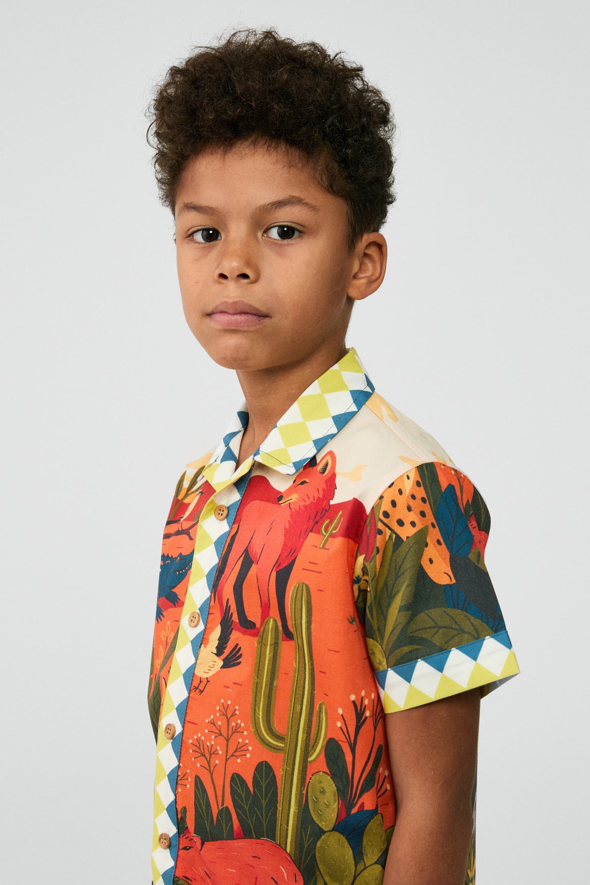 Boy Patterned Shirt