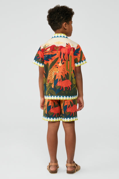 Boy Patterned Shirt