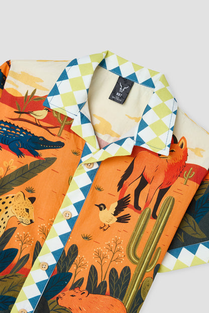 Boy Patterned Shirt