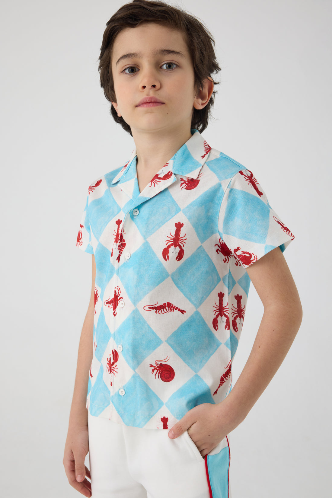 Boy Patterned Shirt