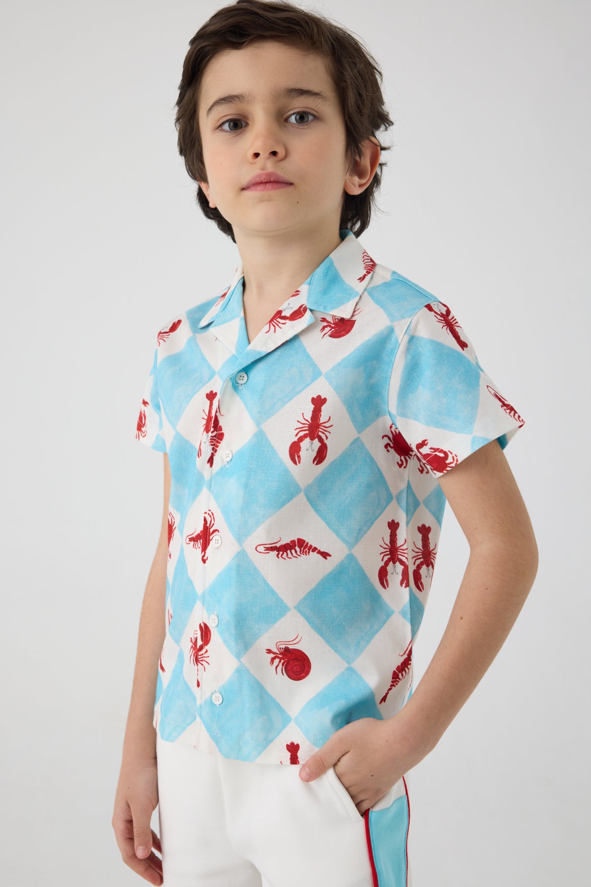 Boy Patterned Shirt