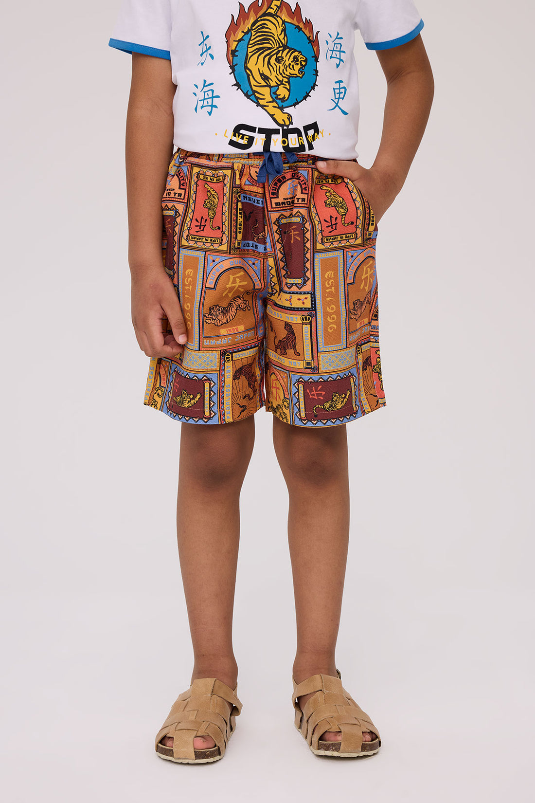 Boy Patterned Shorts