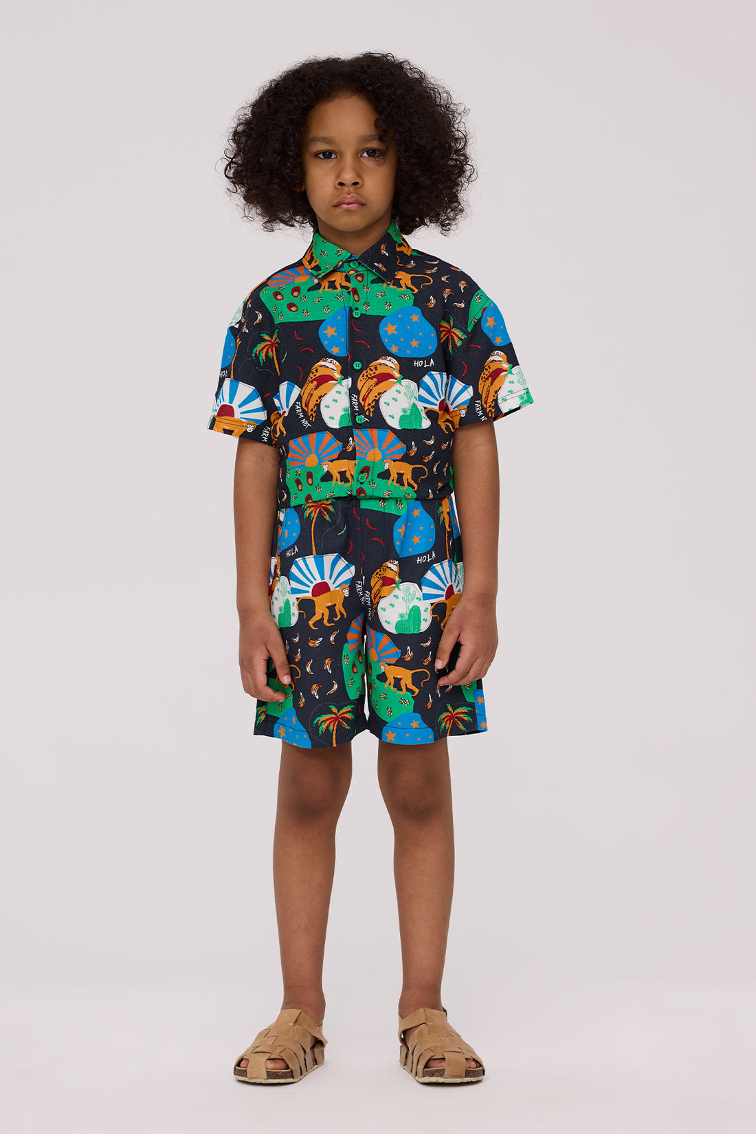 Boy Patterned Shorts