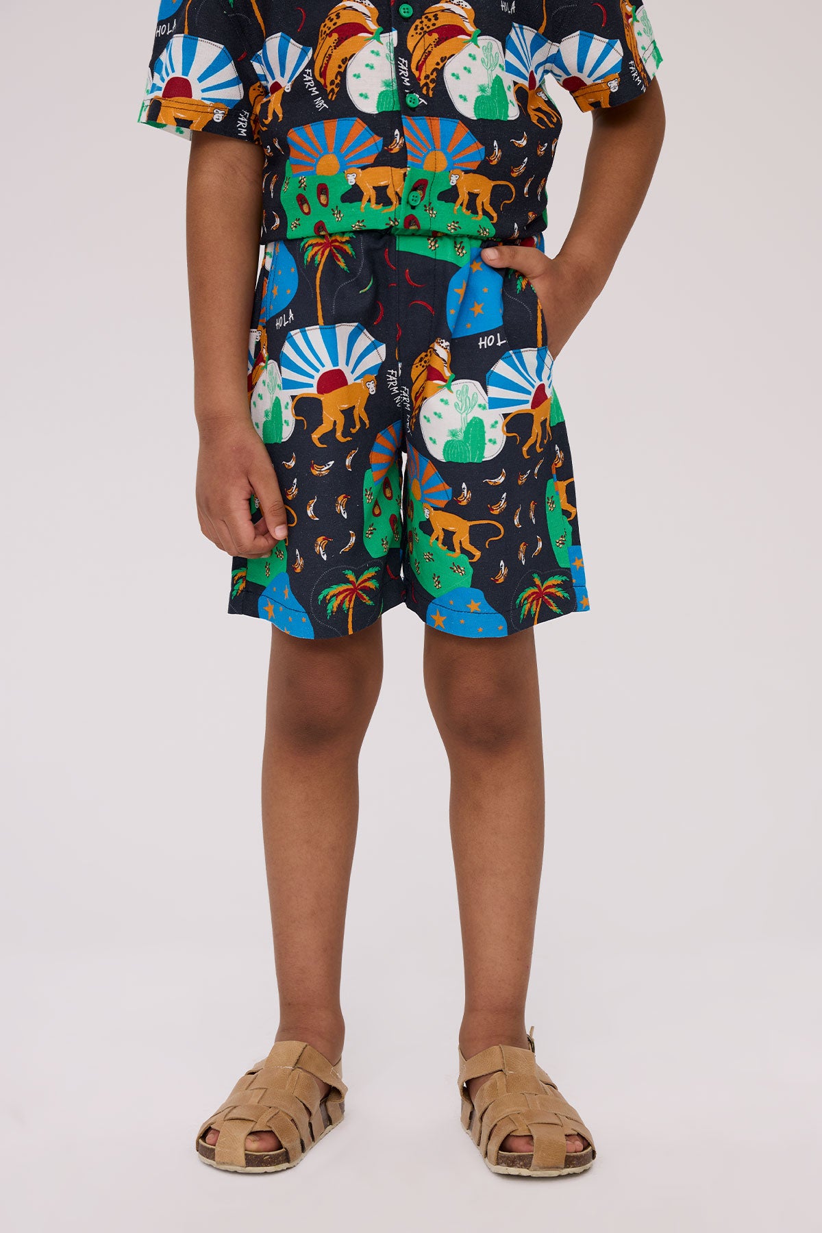 Boy Patterned Shorts