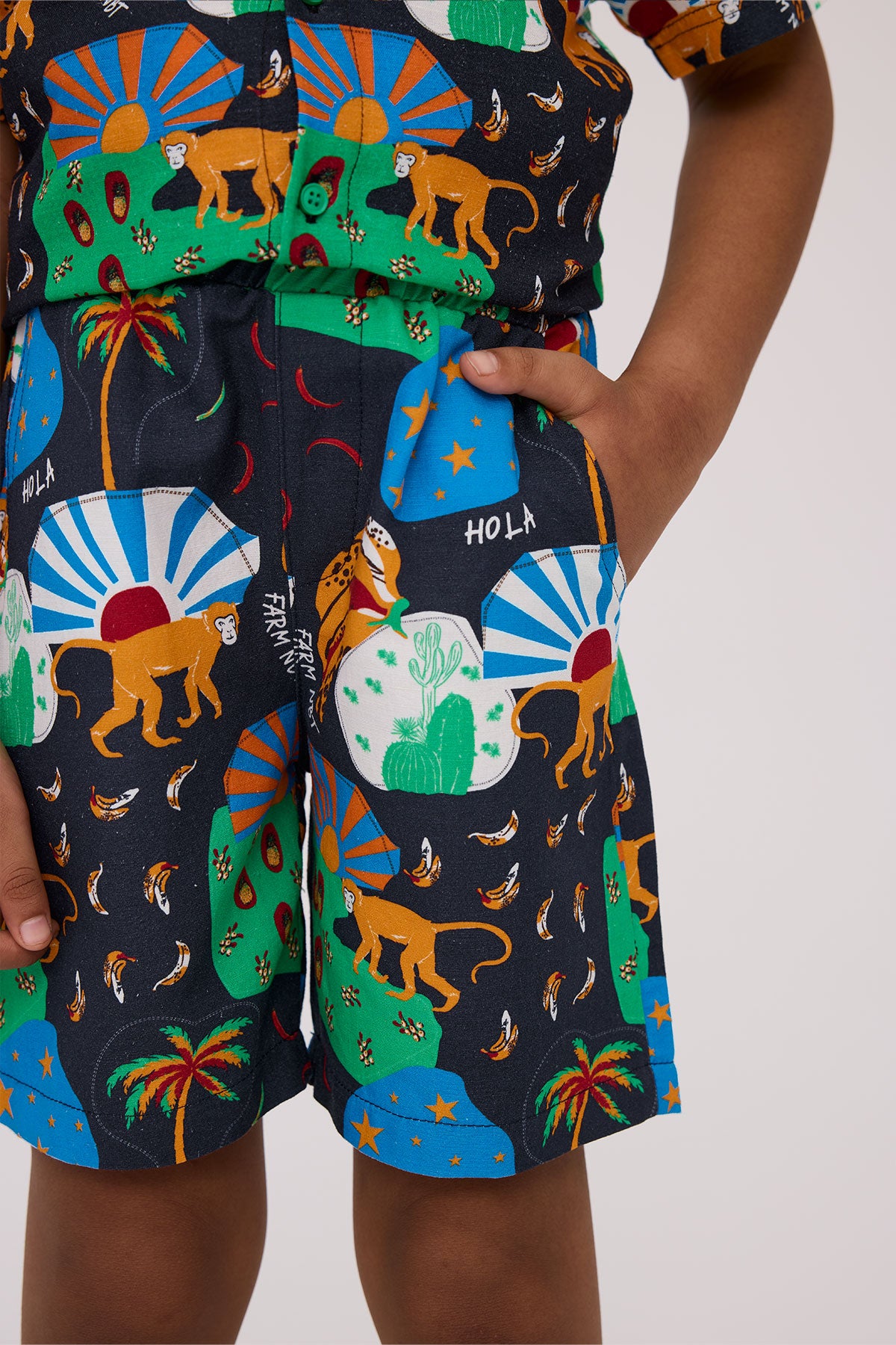 Boy Patterned Shorts