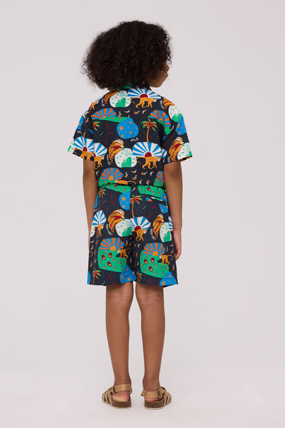 Boy Patterned Shorts