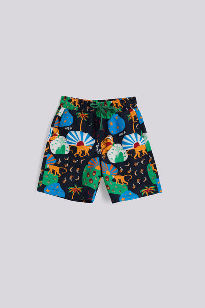 Boy Patterned Shorts