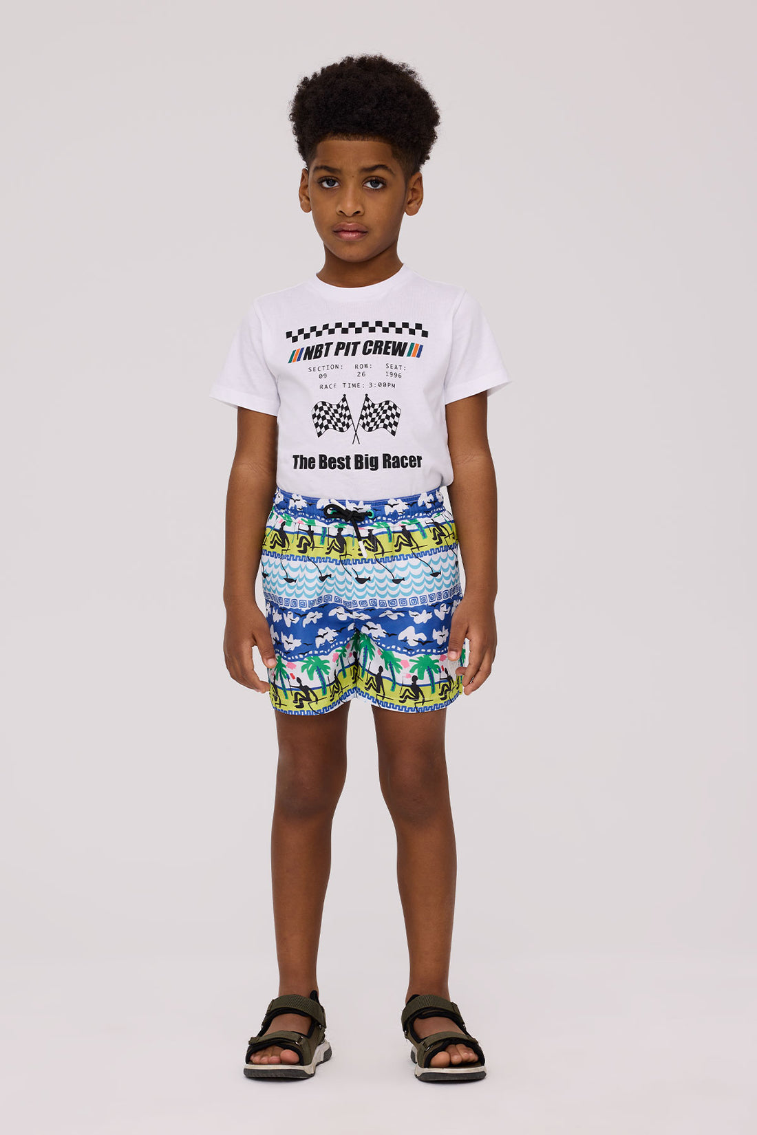 Boy Patterned Shorts