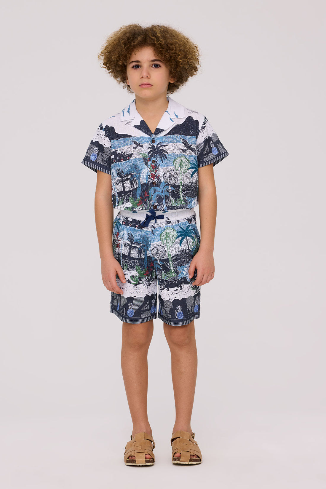 Boy Patterned Shorts