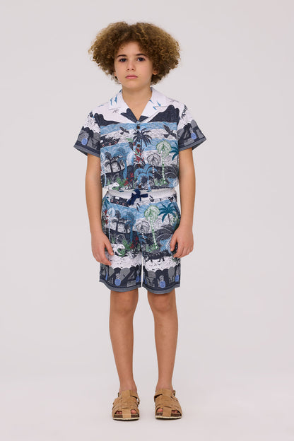 Boy Patterned Shorts