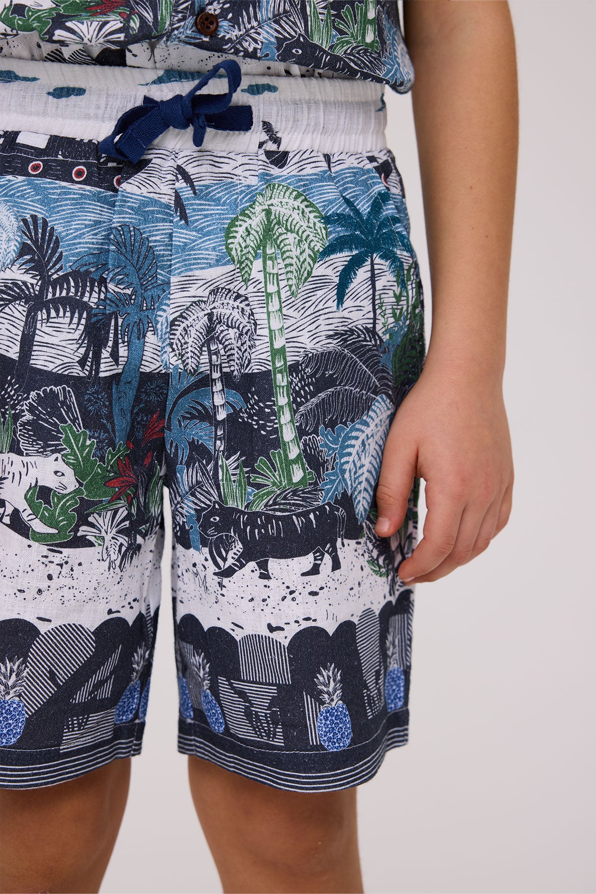 Boy Patterned Shorts