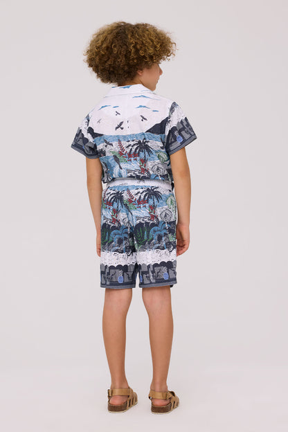 Boy Patterned Shorts