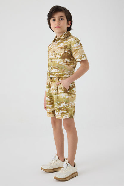 Boy Patterned Shorts
