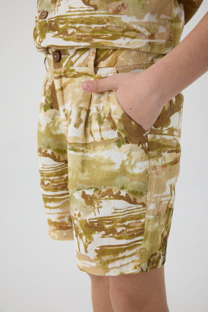 Boy Patterned Shorts