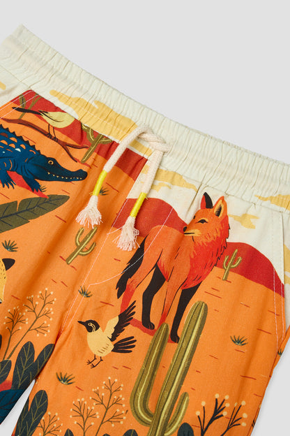 Boy Patterned Shorts