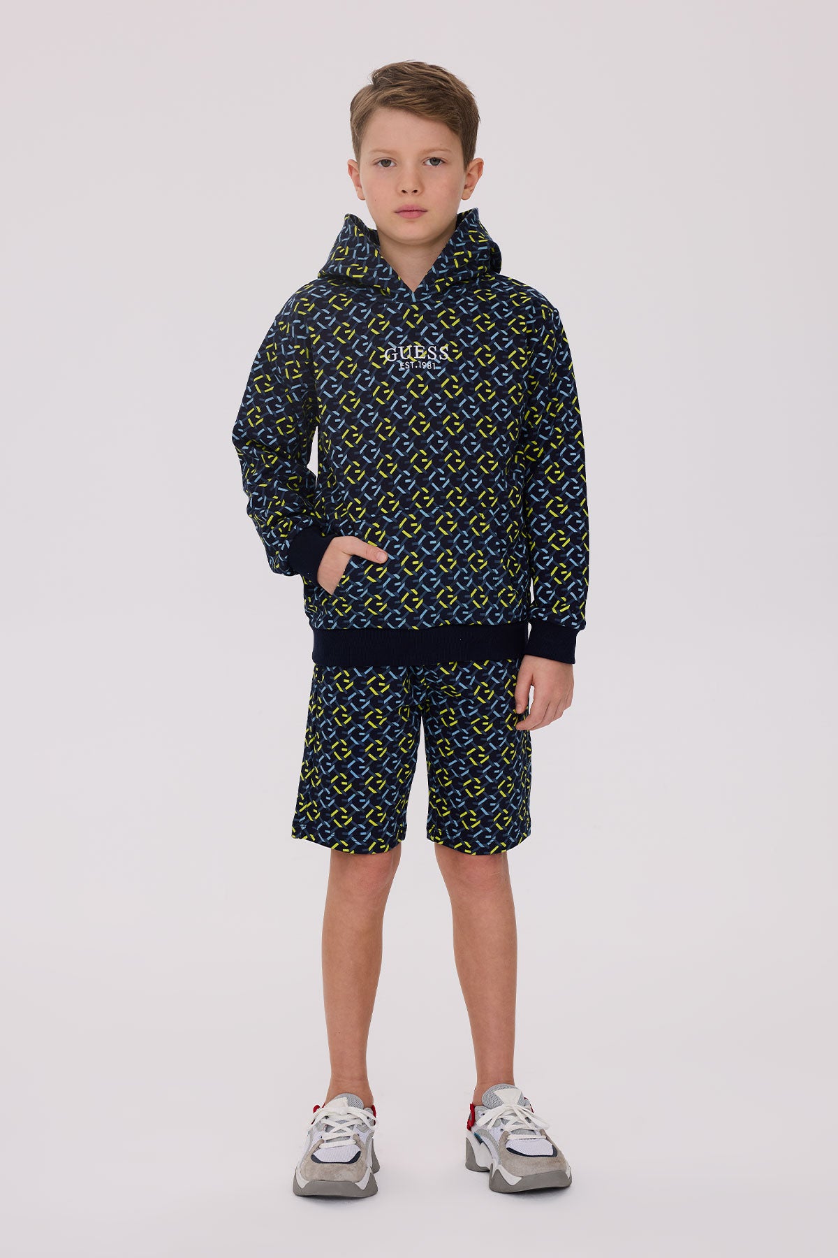 Boy Patterned Sweatshirt