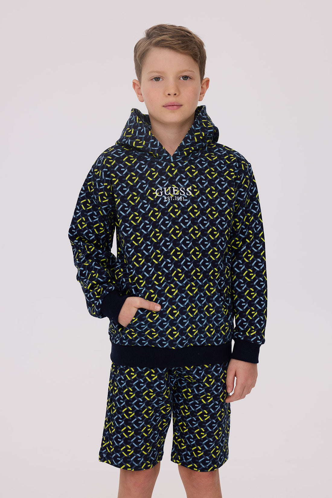 Boy Patterned Sweatshirt