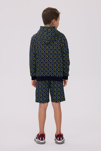 Boy Patterned Sweatshirt