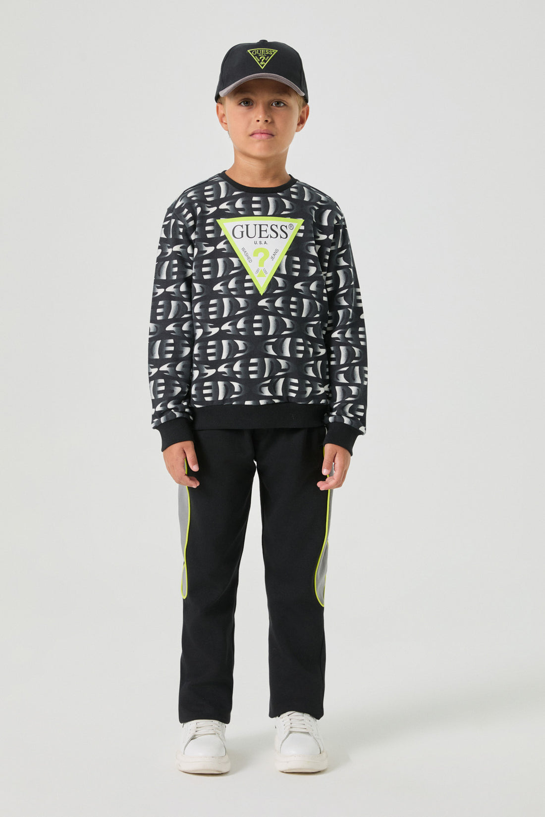 Boy Patterned Sweatshirt